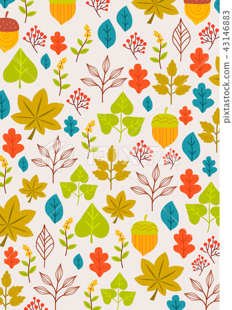 秋天雕文圖 43146883