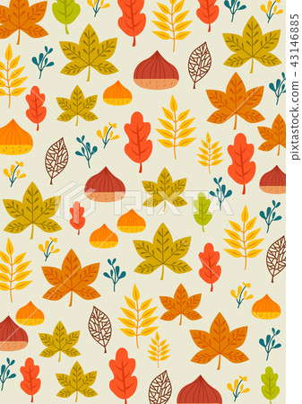 Autumn Glyph Illustration Autumn Glyph Illustration 43146885