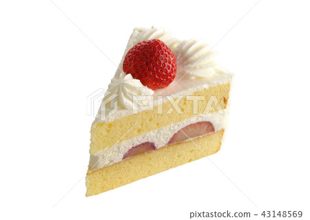 Cutout image of short cake 43148569