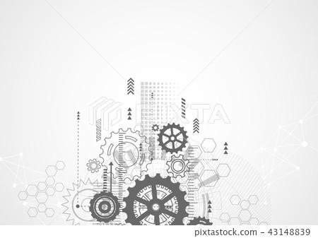 Abstract technology communication design - Stock Illustration [43148839 ...