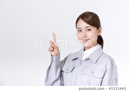 Business woman (work clothes) 43151443