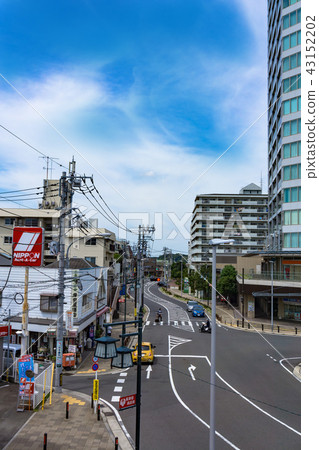 Scenery in front of Nagatsuta Station 43152202