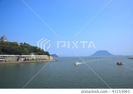 Saga prefecture landscape Karatsu castle Saga prefecture landscape Karatsu castle 43153063