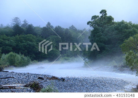 Northern Alps A scene of the magnificent Kamikochi, Ayukawa 43153148