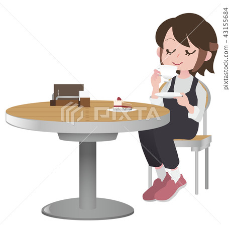 A relaxing woman 43155684