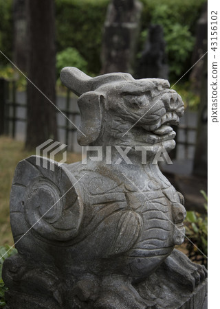 嵐山寺廟楓葉 嵐山寺廟楓葉 43156102