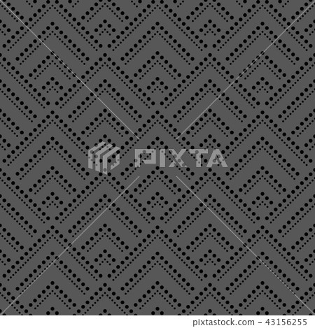 Abstract geometric pattern with points. A seamless Abstract geometric pattern with points. A seamless 43156255