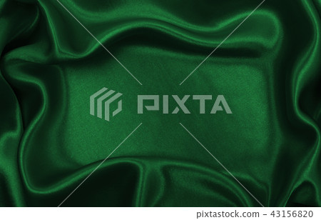 Smooth elegant green silk or satin luxury cloth Smooth elegant green silk or satin luxury cloth 43156820