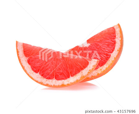 Grapefruit isolated on white background Grapefruit isolated on white background 43157696