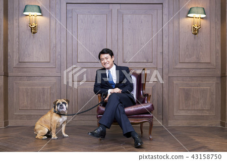 Bulldog, Businessman, Business, CEO, President, Representative, Office, Office, Office Bulldog, Businessman, Business, CEO, President, Representative, Office, Office, Office 43158750