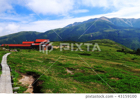 Landscape with Taro Hiraira and Naka-Alatusa Taroiraira cottage 43159100