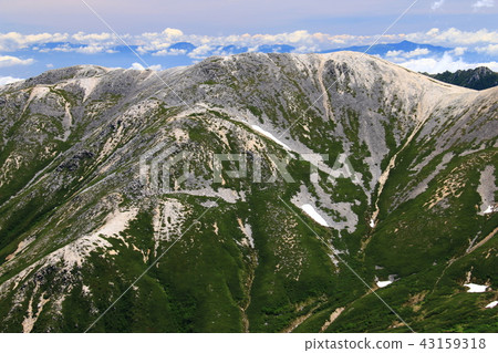 Road to the top of the Northern Alps crystal mountain top Ginza course Noguchi Gorodake 43159318