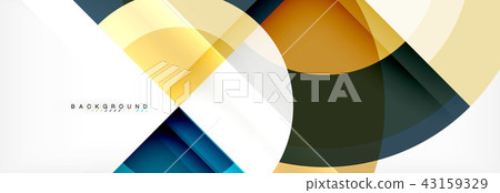 Vector circular abstract background 43159329