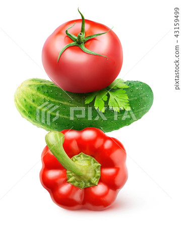 Vegetables pyramid 43159499