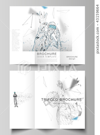 The minimal vector illustration of editable layouts. Modern creative covers design templates for The minimal vector illustration of editable layouts. Modern creative covers design templates for 43159664