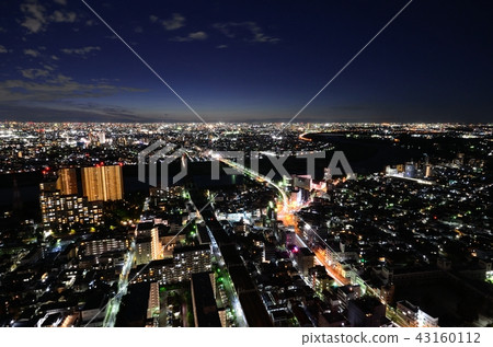 從我連接鎮看的東京夜視圖 43160112