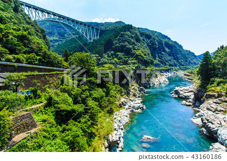 Tsunasosegawa橋，Makimine橋和Gokasegawa [宮崎縣西秀木區延岡市日之影市] 43160186