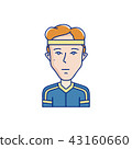 Vector avatar 43160660