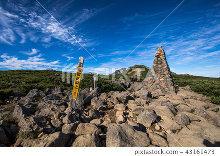 <North Alps Hakuba Norikuradake> Hakuba Norikuradake summit 43161473