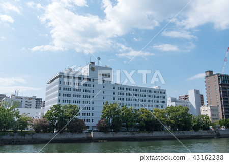 Chinese newspaper Hiroshima headquarters and Otagawa Chinese newspaper Hiroshima headquarters and Otagawa 43162288
