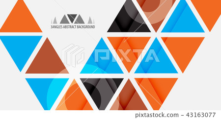 Geometric colorful abstract background Geometric colorful abstract background 43163077