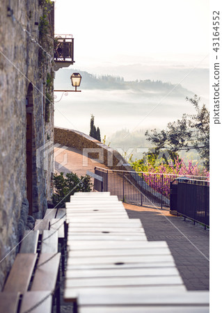 street old town San Gimignano street old town San Gimignano 43164552