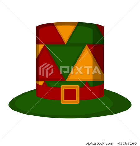 Isolated colored carnival hat Isolated colored carnival hat 43165160