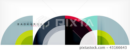 Vector circle abstract background 43166643