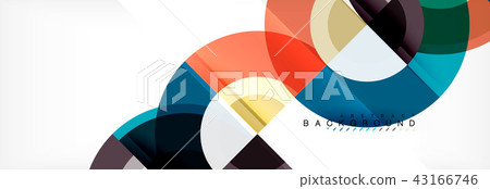 Vector circle abstract background Vector circle abstract background 43166746