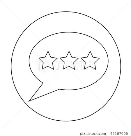 Speech bubble icon Speech bubble icon 43167606
