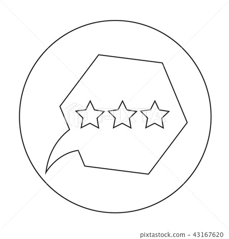 Speech bubble icon Speech bubble icon 43167620