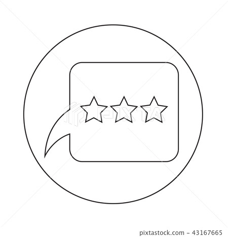 Speech bubble icon Speech bubble icon 43167665