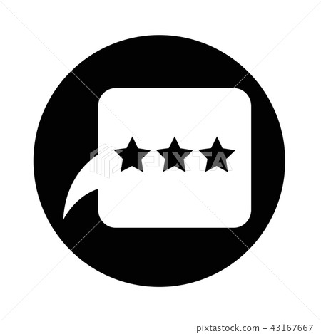 Speech bubble icon 43167667