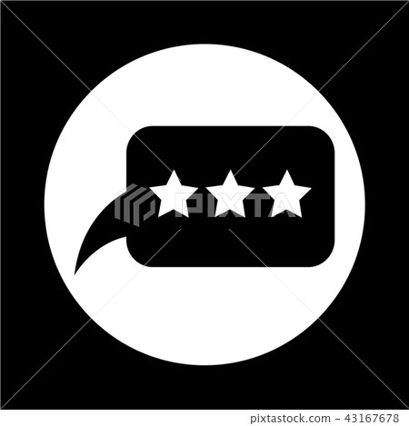 Speech bubble icon Speech bubble icon 43167678
