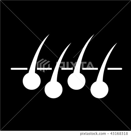 hair icon 43168318