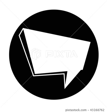 Speech bubble icon Speech bubble icon 43168762