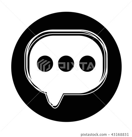 Speech bubble icon Speech bubble icon 43168831