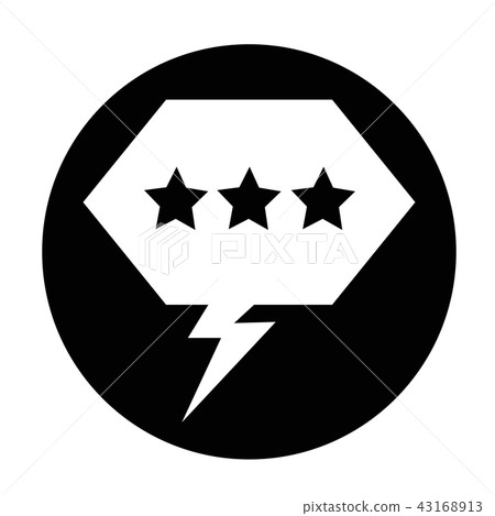 Speech bubble icon Speech bubble icon 43168913