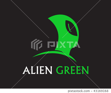 Alien face icon vector logo and symbols template  43169168