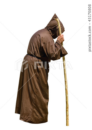 Monk with a Stick Monk with a Stick 43170808