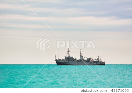 Military Ship in the Sea Military Ship in the Sea 43171093
