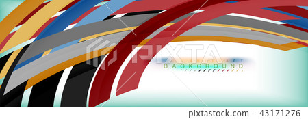 Line abstract background, vector modern template 43171276