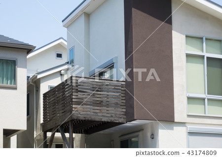 House, house, wood balcony image House, house, wood balcony image 43174809