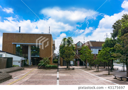Scenery in front of the station Tsukushino Station 43175697