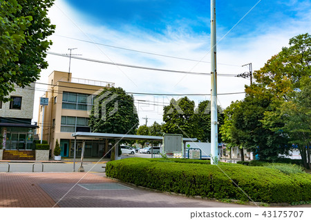 在車站Suzukakedai站前的風景 43175707