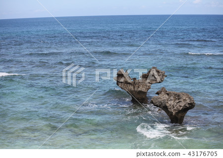 Arashi's appearance on JAL's CM's stage heart lock Toteno beach 43176705