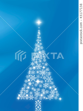 Christmas tree background material 43177138