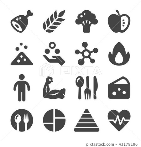 nutrition icon 43179196
