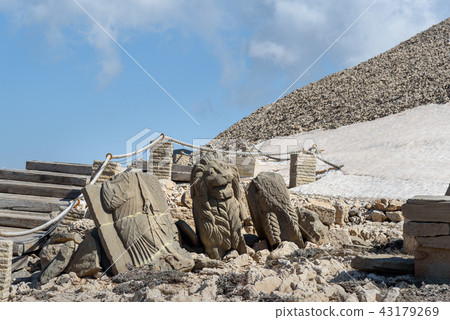West Terrace on top of Nemrut Mountain.Turkey 43179269