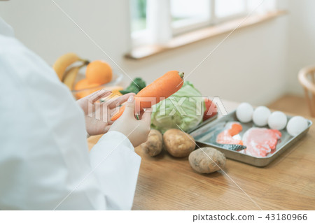 進餐 吃飯 食品 43180966